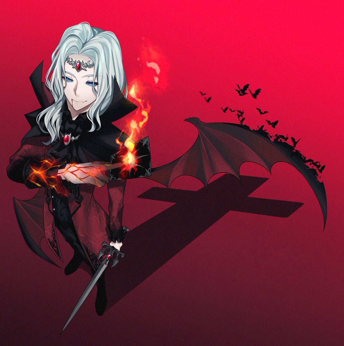 ぽにたさん 血の剣 第五人格イラスト Identityvイラスト
