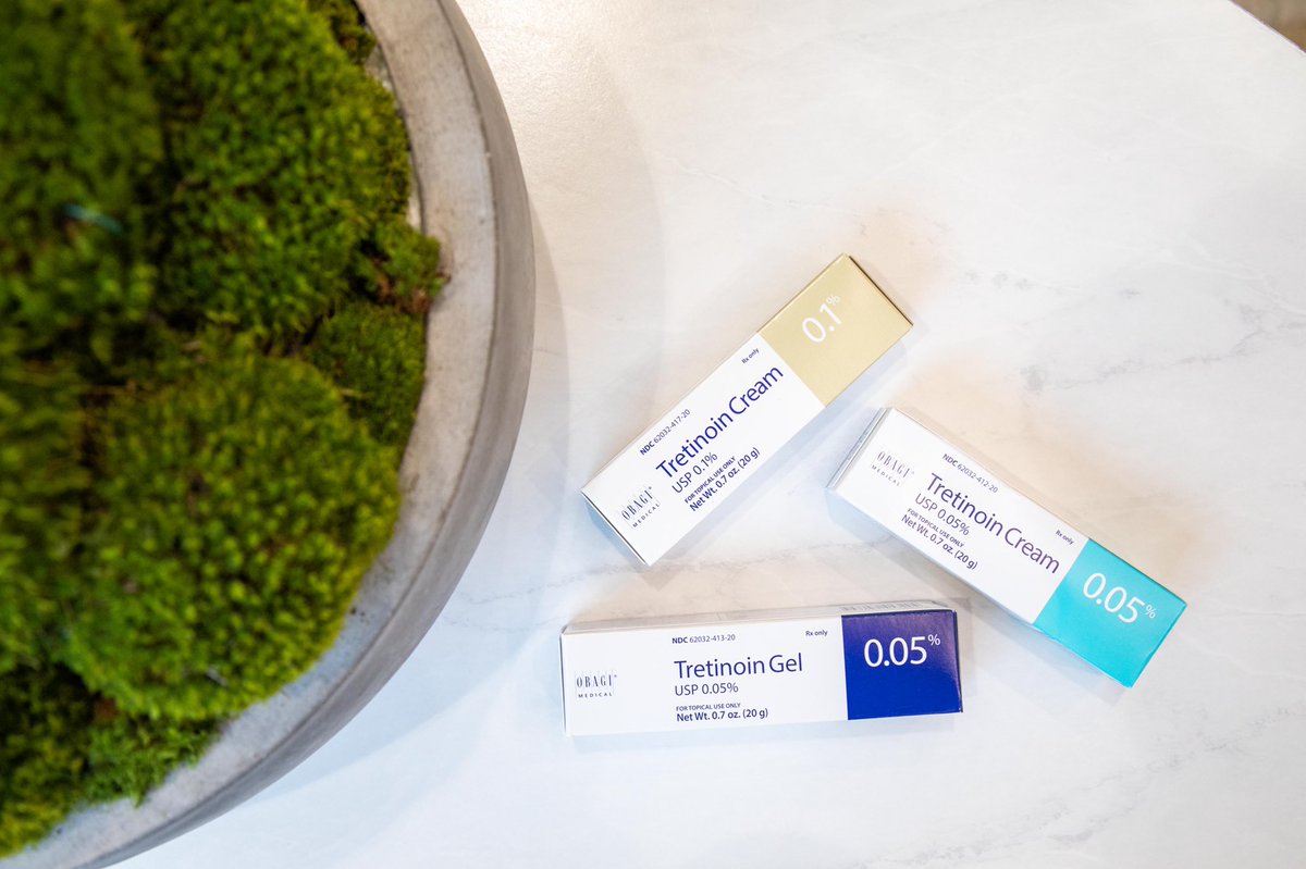 AYAMedicalSpa's tweet photo. All of our Tretinoin and Retinol products are 20% OFF this month! 🙌🏽  These products are used to help treat discoloration, sun damage and premature aging! 🙌🏽 #AYAMedicalSpa https://t.co/H05Re1dMLi