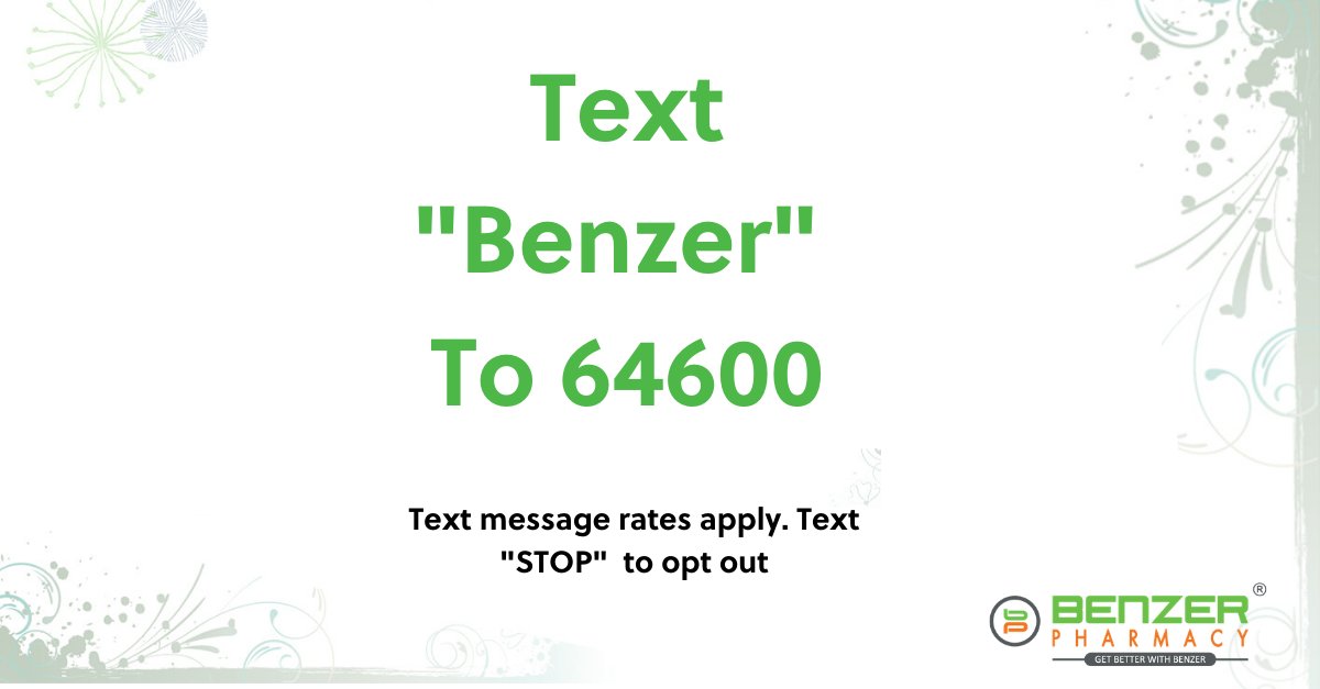 BenzerPharmacy's tweet photo. We are excited to launch our new patient engagement program! Subscribe to Benzer Text Reminders to receive promotional offers and stay tuned for more to come!
#independentpharmacy #pharmacists #pharmacist #patientaccess #patientcentric #patientsfirst https://t.co/wTopINrkhW