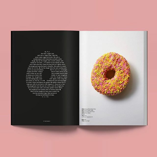 Editorial design from Andy C, third year.