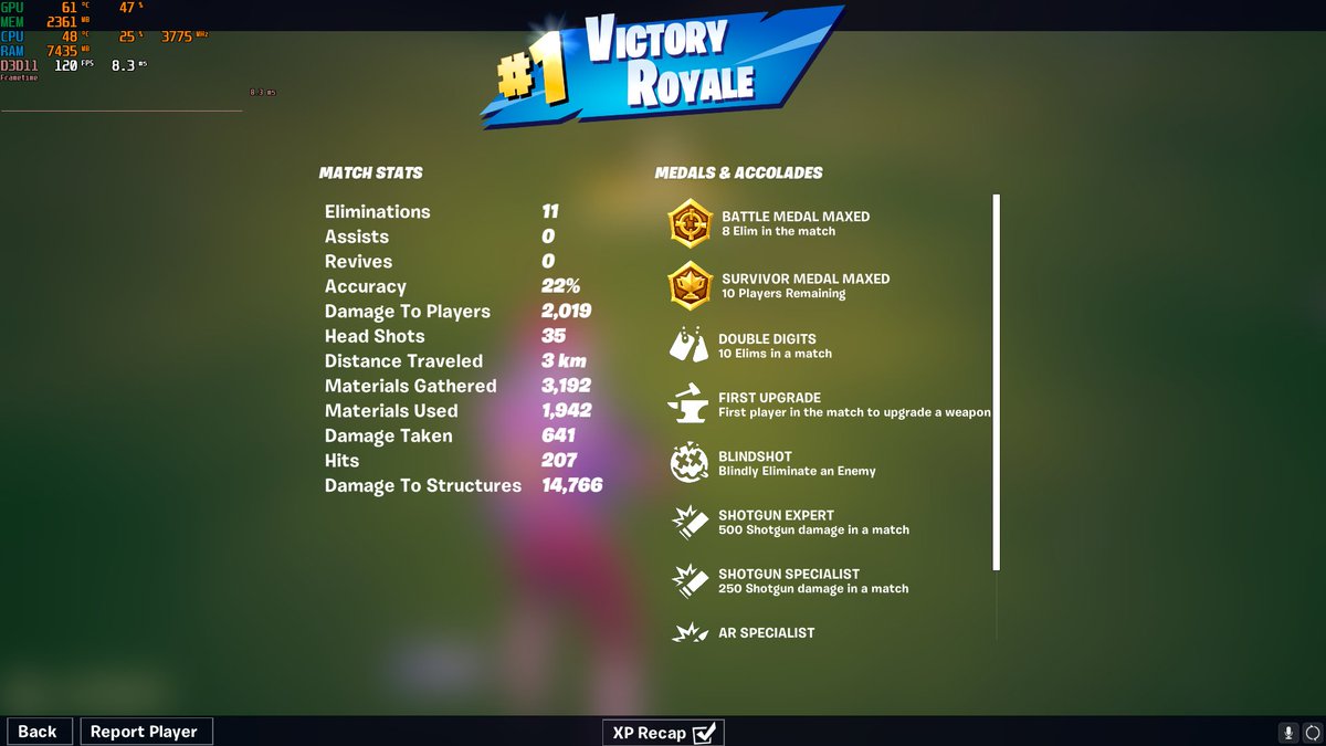 JeffyJello's tweet photo. 11 kill arena solo win
New personal record 😀 https://t.co/MjuZrPCTkm