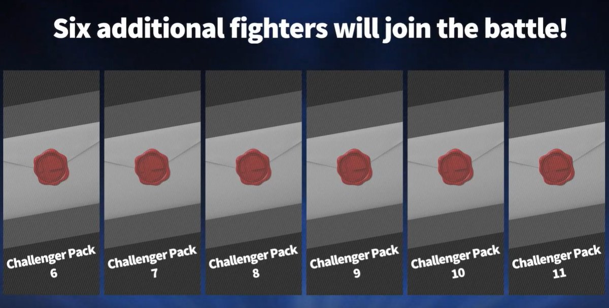 DayOneUpdates's tweet photo. Fighter's pass volume 2 will have 6 characters instead of 5 #SmashBros #SmashDirect https://t.co/y0uu22LQJI
