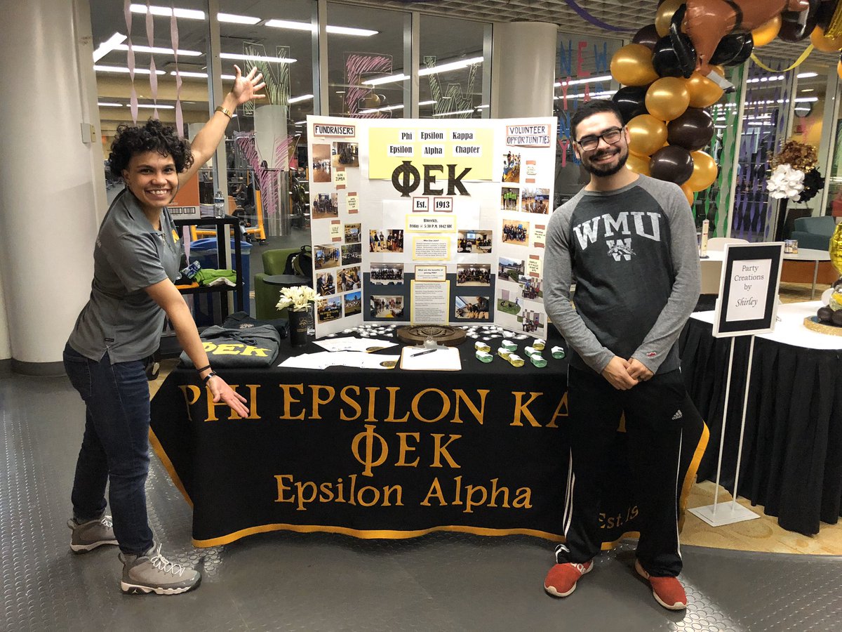 WesternMichU's tweet photo. Big thank you to all the Broncos that came out yesterday for the @WMU_SRC ‘s New Year, New You event + an extra congratulations to all of the contest winners 🦾🥇 https://t.co/vlriTHB4Uv