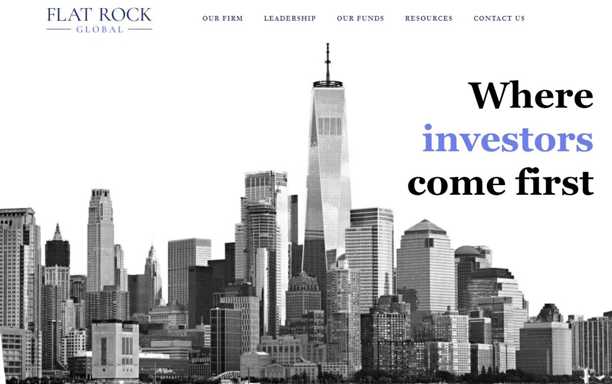 MichaelBarryPCM's tweet photo. We're happy to be kicking off the new year with some new clients  including New York City's own Flat Rock Global. We just finished their new website and we're assisting with other web and design projects on a monthly basis.  Pay them a visit here: https://t.co/0zW9JJfmje https://t.co/QWYbcQRBbM
