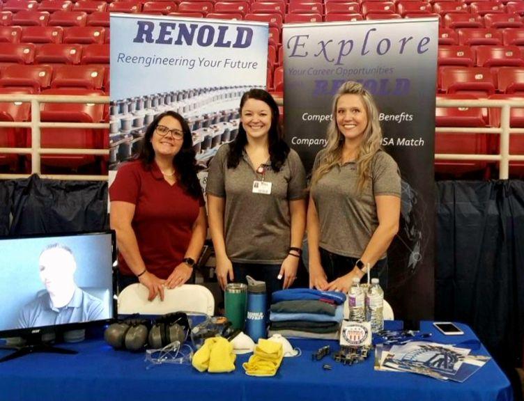 What a great opportunity to speak with 8th grade student in our area about career opportunities available at Renold.  #FRE2020 #FutureSoBright