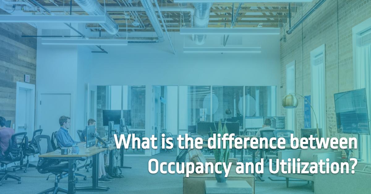 What is the difference between Occupancy and Utilization? We describe these metrics in a new blog post. #corporaterealestate #occupancy #utilization #datadriven hubs.ly/H0mCshD0