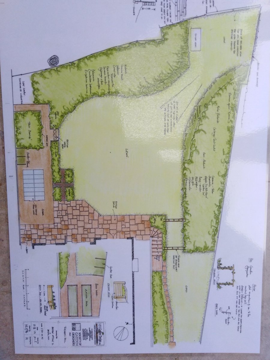 This is rather a large 1-2-1 design but nevertheless finished in a day. Will get <a href="/InspiredGarden1/">Inspired Gardens Ltd</a> to have a look with a view to construction. Keep you posted