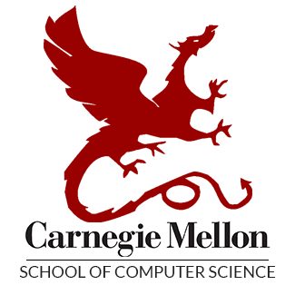 Carnegie Mellon University School of Computer Science logo - a red dragon on a white background