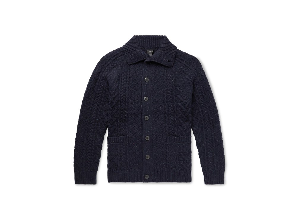 J.Crew Cable-Knit Wool Cardigan @JCREW #JCREW #InJCREW #Cardigan #CableKnit #Menswear #DapperDay #JCREWAlways #DapperTradition #StyleTips flawlesscrowns.com/j-crew-cable-k…