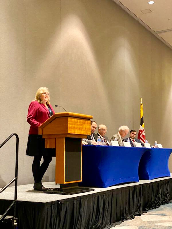 DSSHealthIT's tweet photo. At this morning's @AFCEABethesda #HealthITSummit, DSS' Melinda Pitchford introduces Dominic Cussatt, Lee Becker, Alan Constantian, Paul Tibbits MD & Ryan Vega to discuss Transforming the #Veteran Experience. @DeptVetAffairs #Healthcare https://t.co/vS7B8wFOZ7