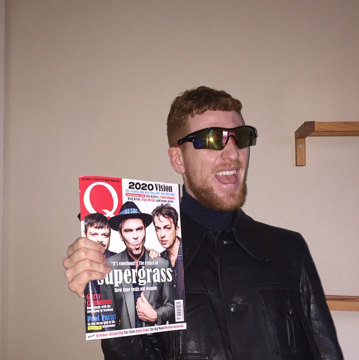 WJHealey's tweet photo. I’m in print. Thanks for having me @qmagazineuk it’s a real privilege to have made the cut. Read me talking about new music, childhood &amp; being punched in the money maker. Lookout I’m really living in 2020 inside pic by my hero @holliefernando https://t.co/vKRtfMpGQt
