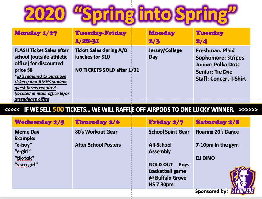 RMHSstampede's tweet photo. Spring into Spring 2020! https://t.co/FYUSf4kLkk