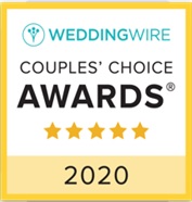 Yay! Yay! Yay! We are a <a href="/WeddingWire/">WeddingWire</a> #coupleschoice winner for 2020! Thank you to all who reviewed us - it means so much!⭐️
