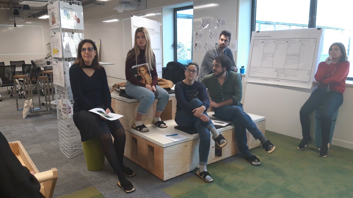 Laura_Leick's tweet image. #inauguration #GEMLabs @Grenoble_EM : les médias ont testé le #TIMLab et le jeu immersif #Finethics.