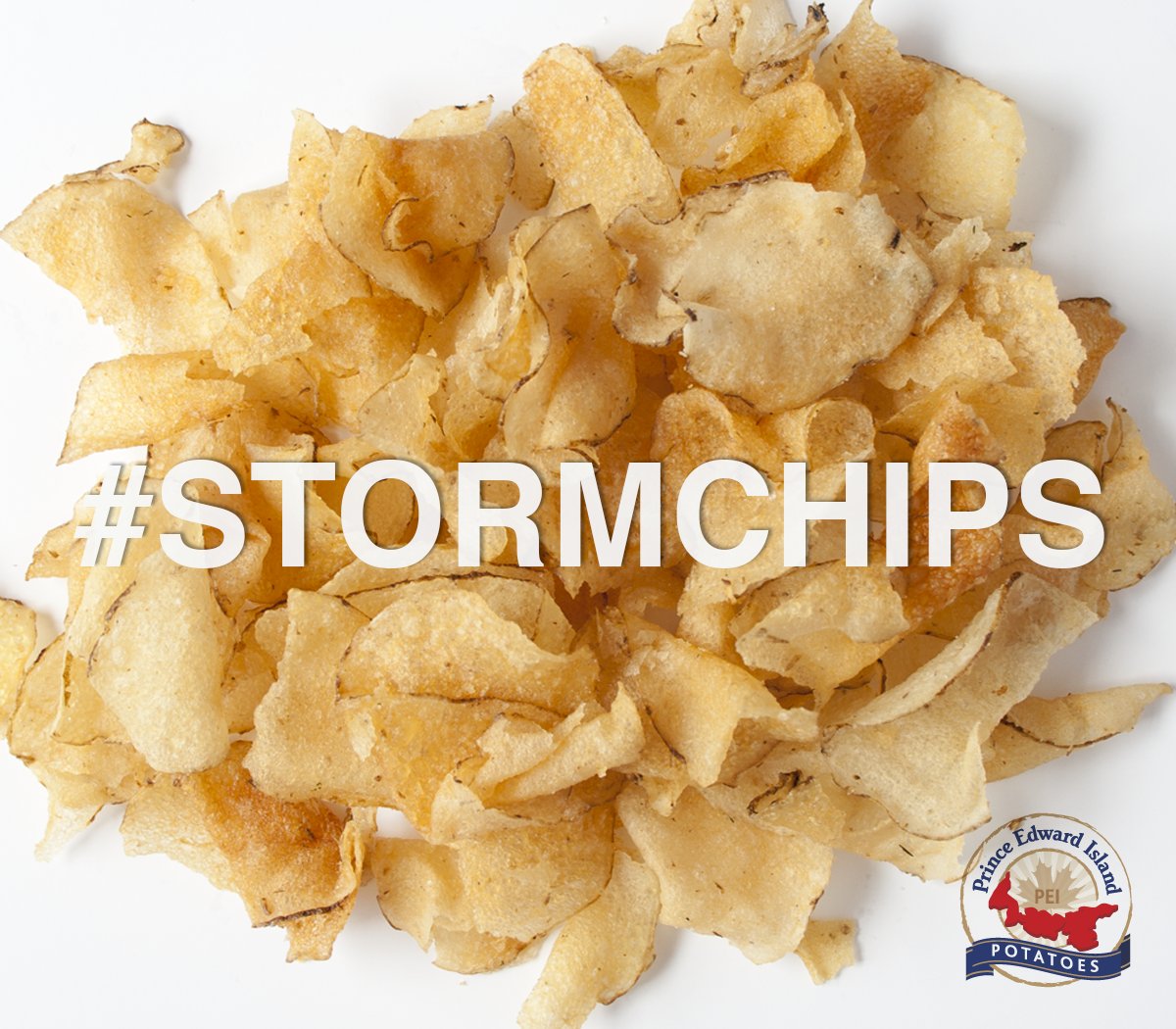 Recent weather forecasts from Newfoundland to BC suggest that #stormchips are a necessity. Be prepared, folks! ❄️❄️❄️