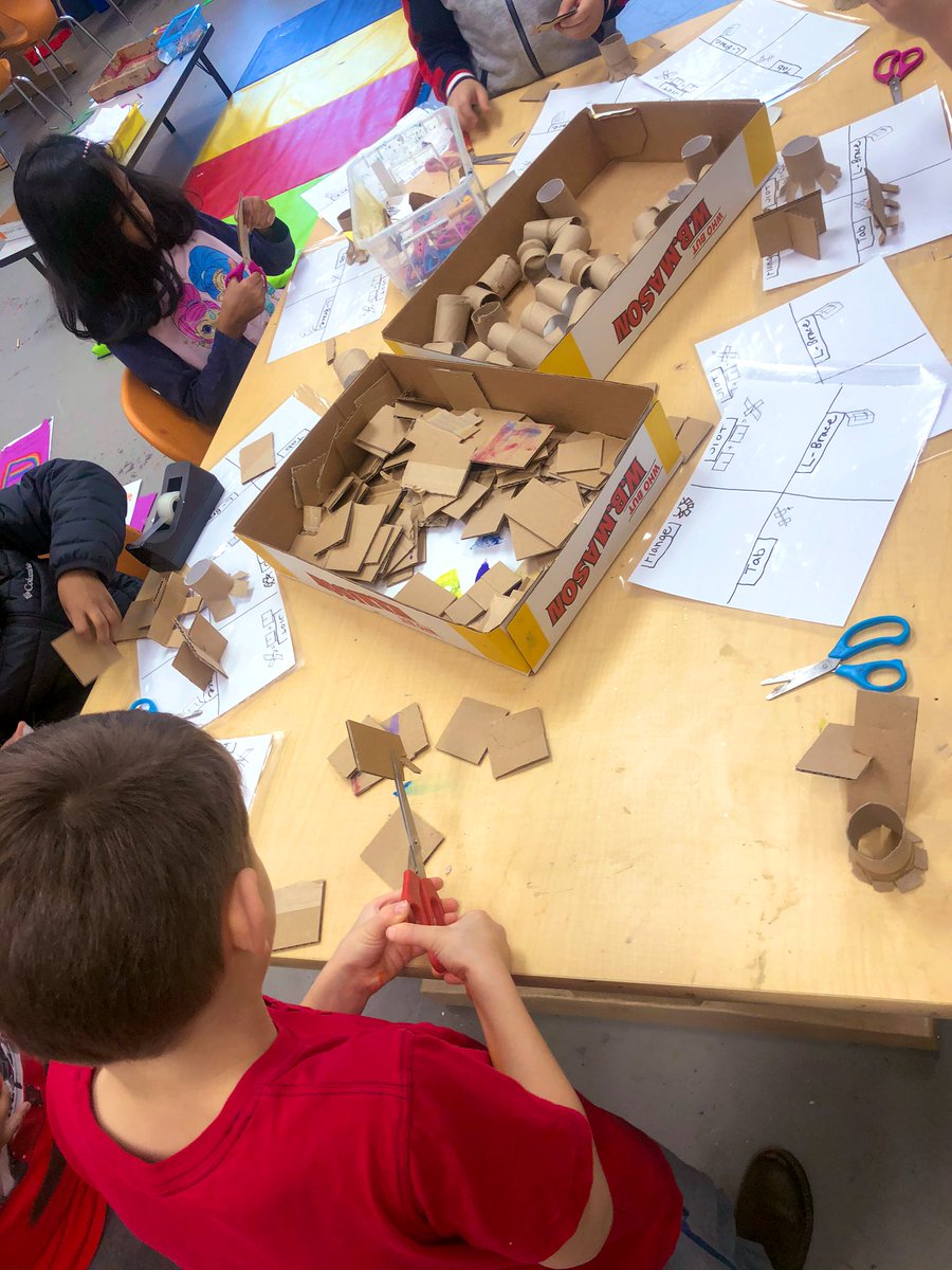 msbinghamcasey's tweet photo. The cardboard challenge is now open and we’re very excited to start cardboard sculptures next week. @MrsTurrentine @HortonsCreekES #iamuniquelycapable https://t.co/BEKUDIEr7f