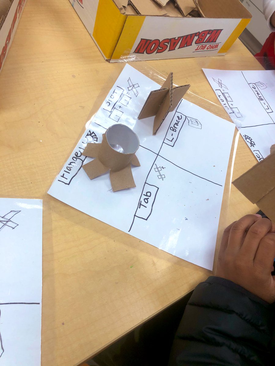 msbinghamcasey's tweet photo. The cardboard challenge is now open and we’re very excited to start cardboard sculptures next week. @MrsTurrentine @HortonsCreekES #iamuniquelycapable https://t.co/BEKUDIEr7f