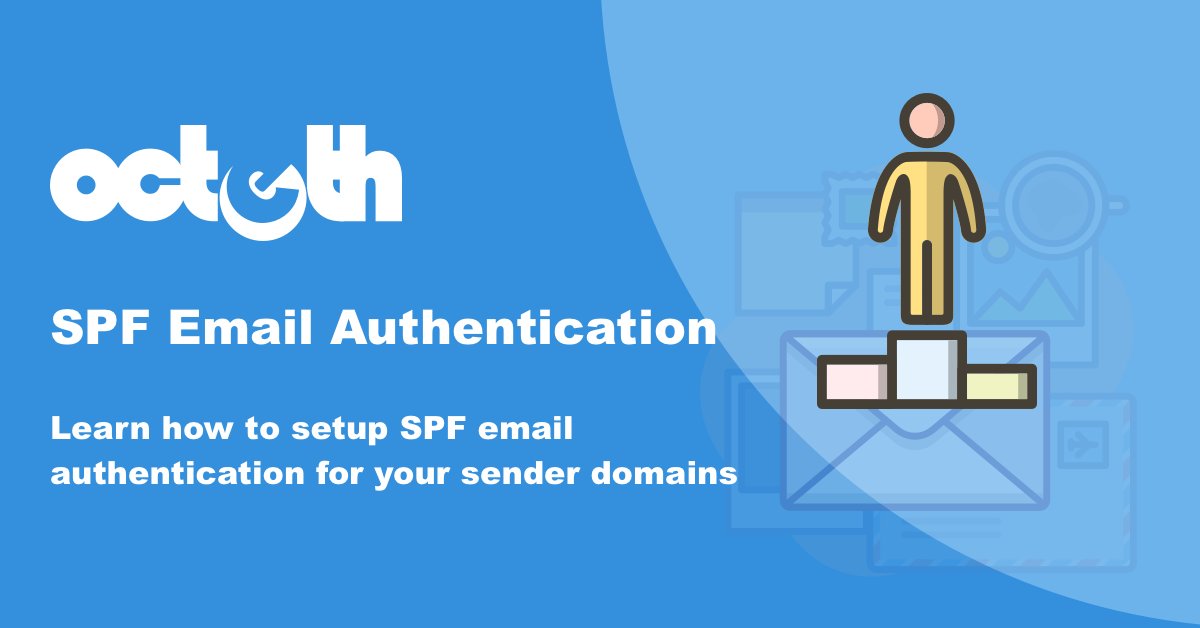 Repost: Learn how to setup SPF email authentication for your sender domains. When it comes to email deliverability, SPF email authentication is the first step.

👉www2.octeth.com/blog/introduct…

#emailgeeks #emaildeliverability #emailmarketing #email