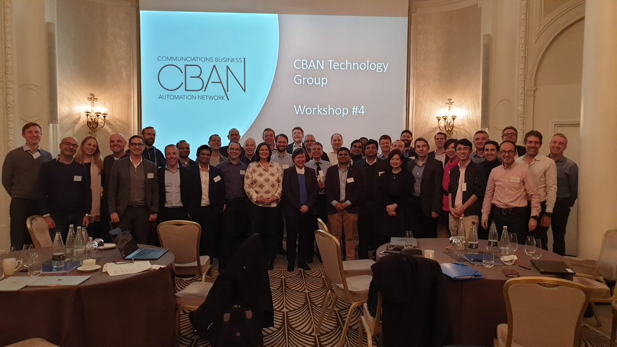 ITWGLF's tweet photo. Following the successful launch of the Communications Business Automation Network this week, the technology committee was back to work, working hard on the next steps and the technical PoCs #cban https://t.co/TfcCFnUe32