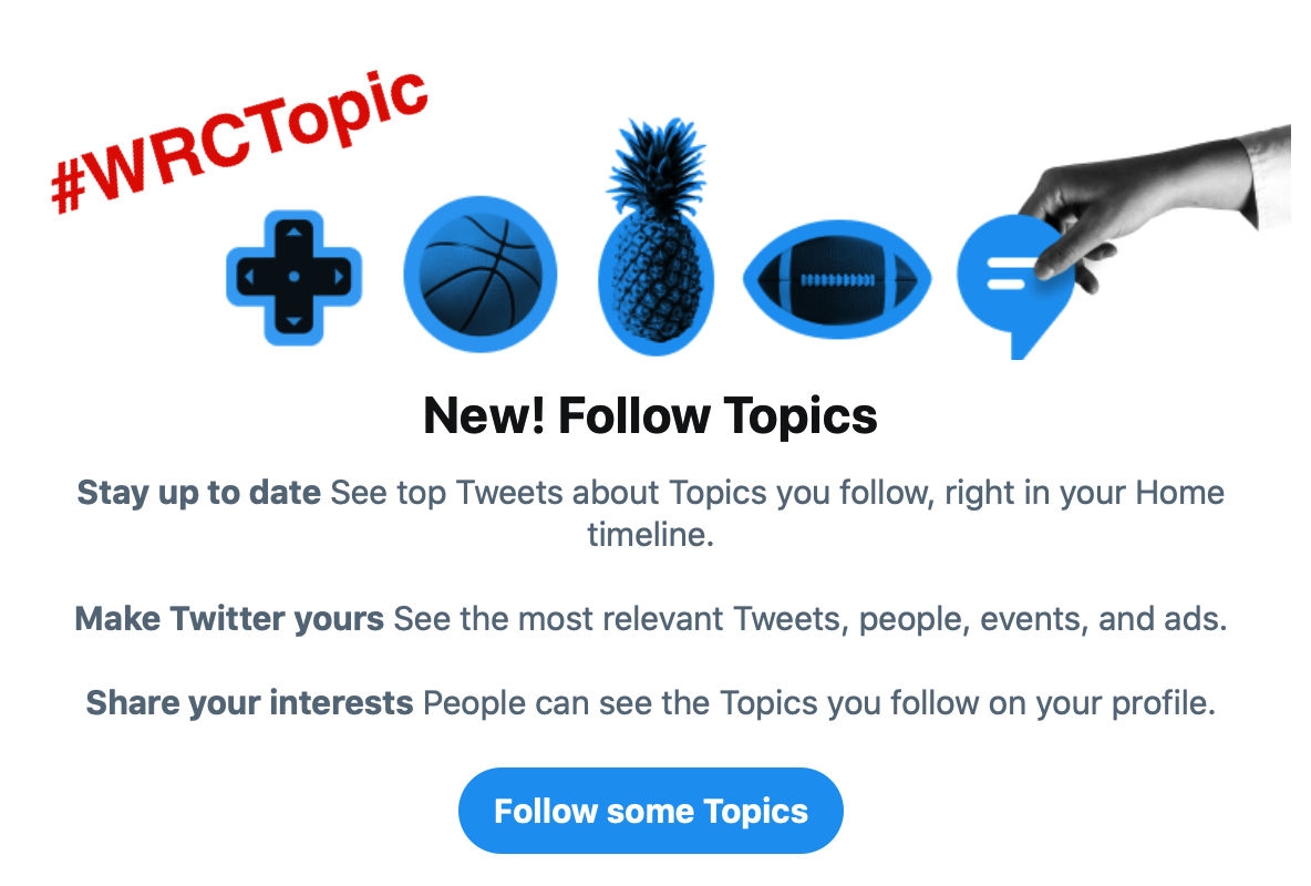 RallyingUK's tweet photo. βοΈ Dear @Twitter: Your platform has a mahoosive global community that follows rallying - particularly @OfficialWRC.
Just look at the hashtag #WRC!
Your new Topics feature includes other forms of motorsport. Can we have one for WRC please?
Thanks!
@TwitterSupport #WRCTopic https://t.co/kICzcbyUxQ