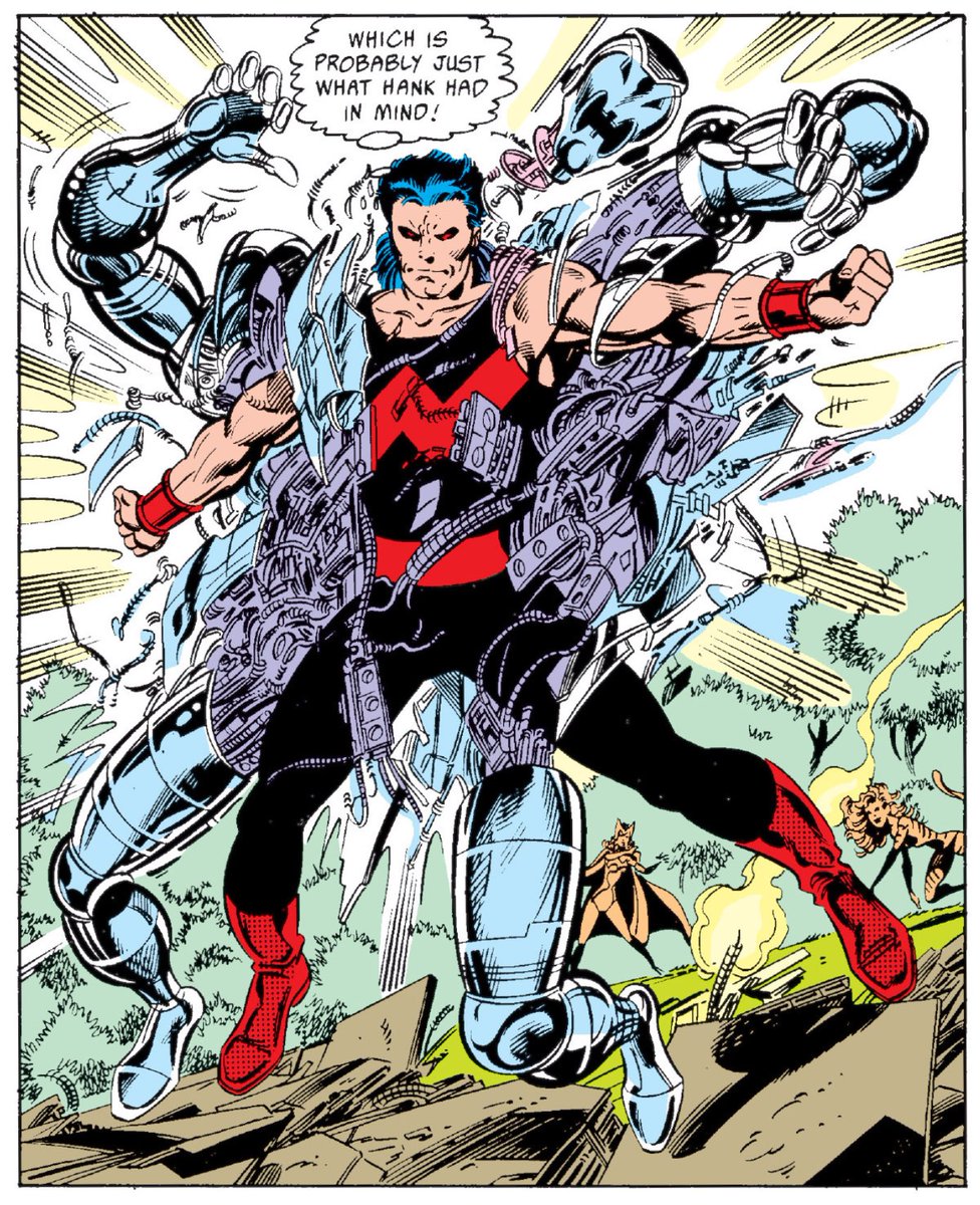 JMZI_DAHAKA's tweet photo. Día 14 #ComicsThatMadeMe
Los Nuevos Vengadores de John Byrne.
Disfruté su etapa como un loco. Para mi había mucha más calidad que en la colección de Vengadores principal.
Vimos a Wanda volverse loca poco a poco hasta volverse oscura. El retorno de Iron Man, el USAGente... https://t.co/tJz54ObQdE
