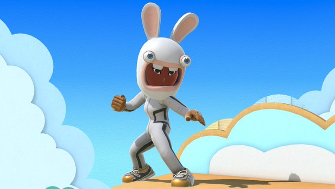 the rabbids are now in smash bros 
