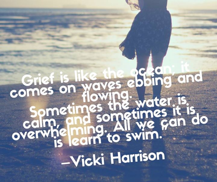 Adapting to life without someone is like learning to exist again, but in a slightly different way