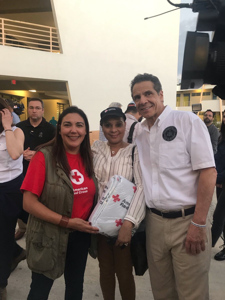 Thank u to all the Red Crossers working tirelessly to support communities in Puerto Rico amid devastating earthquakes and for sharing our work with <a href="/NYGovCuomo/">Archive: Governor Andrew Cuomo</a>  <a href="/DarioJDiazJr/">Dario J Diaz Jr</a> <a href="/leefeliciano/">Lee V. Feliciano</a> this week in delivering support, services and hope. <a href="/RedCross/">American Red Cross</a> <a href="/redcrossny/">GNY Red Cross</a> <a href="/CruzRojaPR/">Cruz Roja PR</a>