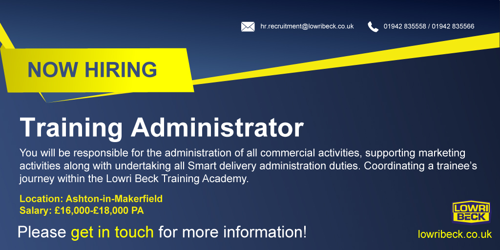 New opportunity available!