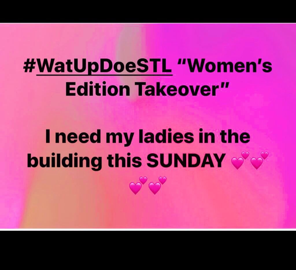 HOLLYandherEGO's tweet photo. Tanisha G. Owner/CEO/Stylist of #BleuluxeGlam will be in the building as she sits down to talk with us about entrepreneurship being one of the young women in STL running a business and much more catch us live on #watUpdoeStL podcast this Sunday 5pm-7pm https://t.co/rmEKmx7rd6 https://t.co/effb3iIa5X