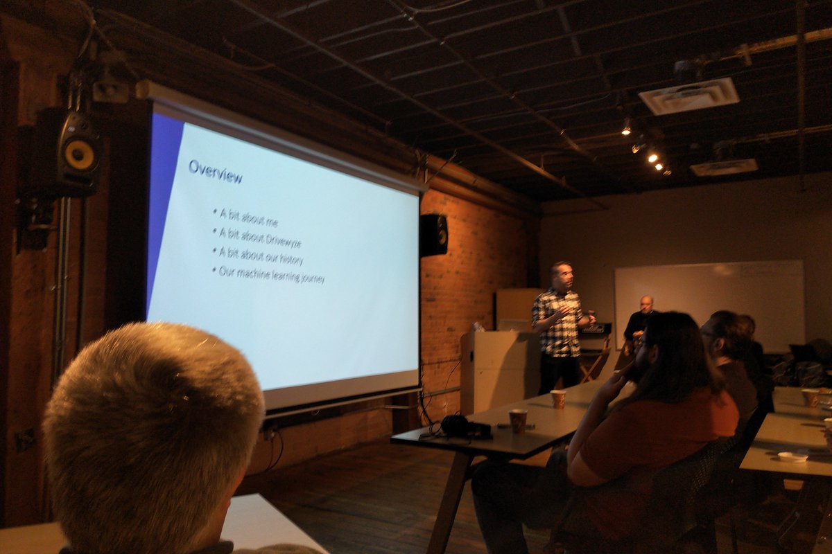 rainforestYEG's tweet photo. First up is @SeanFeehanYeg from @eacosyeg and @Drivewyze https://t.co/1qDdqsnVvY