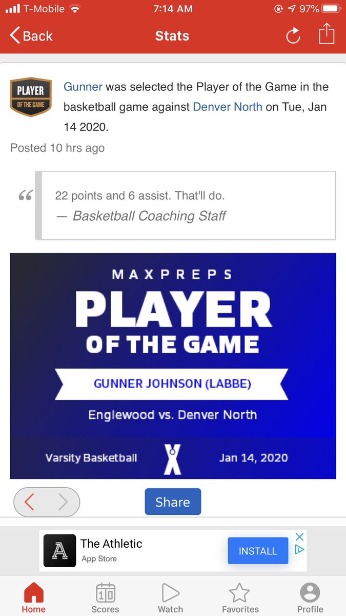 Gunner Johnson tweet media