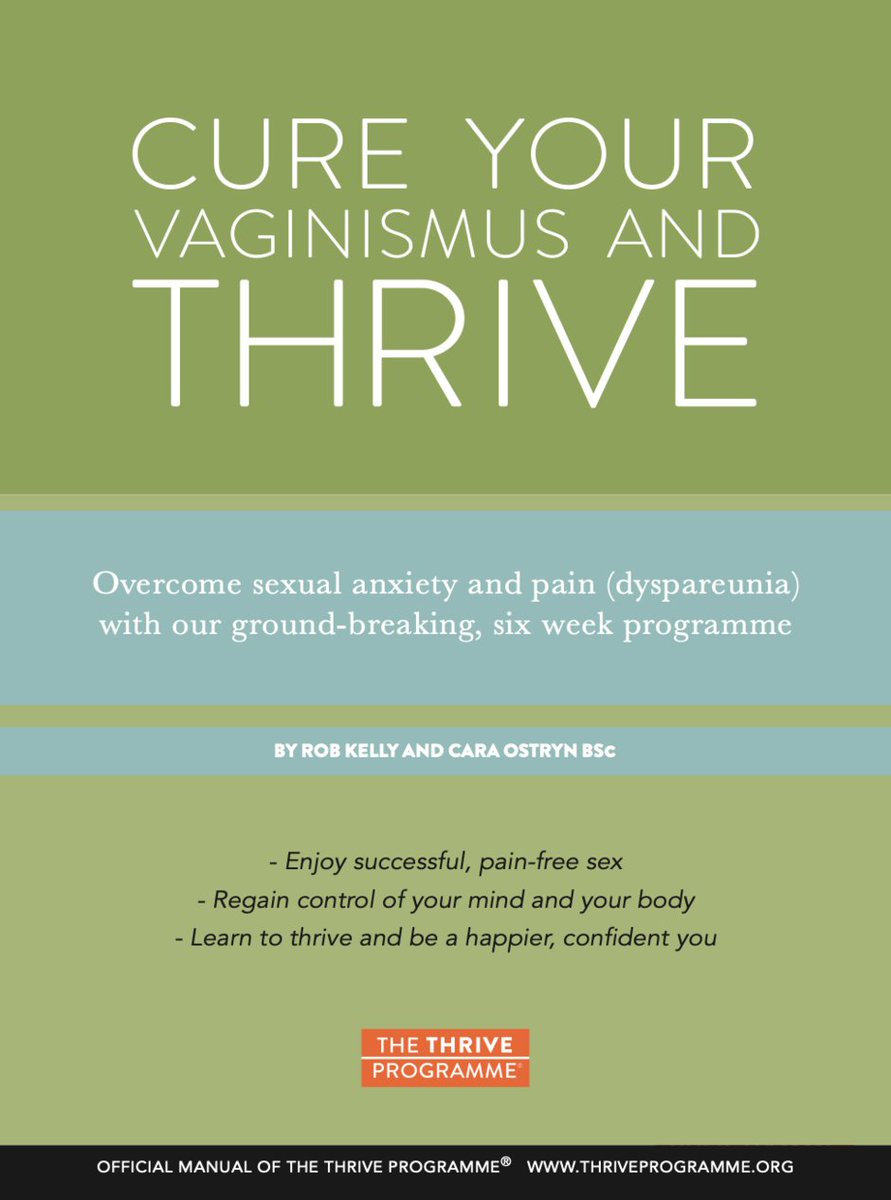 emetophobiacure's tweet photo. We have a NEW Thrive Programme Manual out, focussed on overcoming Vaginismus (sexual anxiety &amp; pain). The programme addresses ALL the elements of the condition including psychological, emotional, physical and relationship factors. Read more here--> https://t.co/q47kS676JO https://t.co/yZz6XSGfyN
