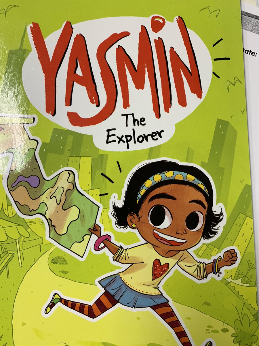 Second graders nominate Yasmin as a new favorite character! They even learned a little Urdu from her!  <a href="/WyomingElem/">Wyoming Elementary</a>