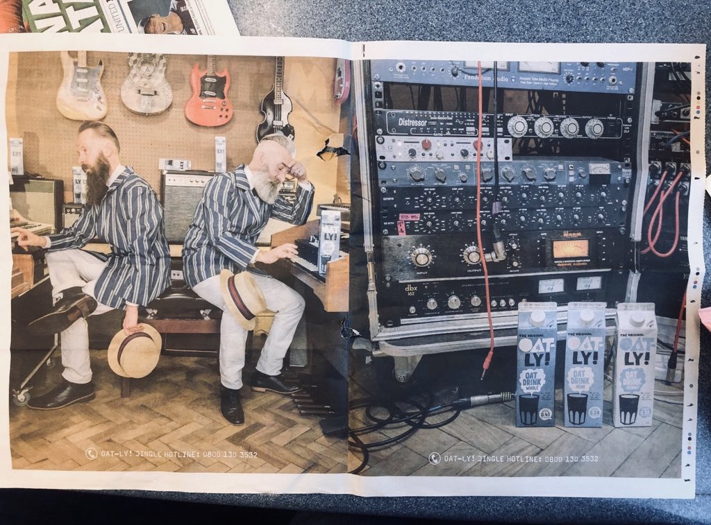 Looks like the <a href="/oatly/">Oatly</a> team are stepping up their jingle game! 🤓😳😉 I wonder if they’re using Session Keys too... 🎹 <a href="/WarmAudio/">Warm Audio Support</a> <a href="/AMSNeveLtd/">Neve</a> <a href="/EmpiricalLabs/">Empirical Labs</a>