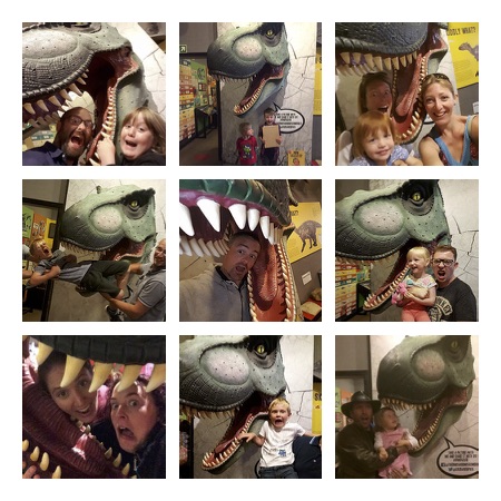 We love a good museum selfie! 🦖 Happy  #MuseumSelfieDay