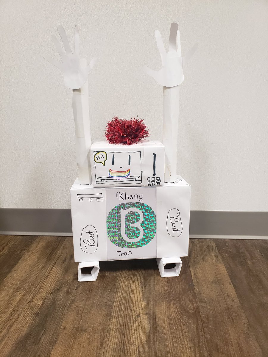 TierraMartinJPE's tweet photo. My student robots are coming and I'm so excited #Our3rdgradelife #JPE #JPEPantherPride @JPE_Panthers https://t.co/Z0epqWbukf
