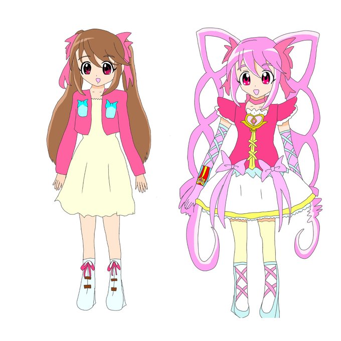 変身前 変身後のtwitterイラスト検索結果