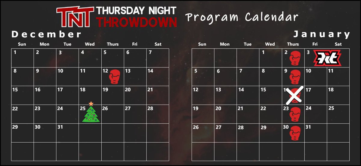 everydayesport's tweet photo. Reminder that there is NO Thursday Night Throwdown tonight! We will be back next week! https://t.co/wVX3FkxsPn