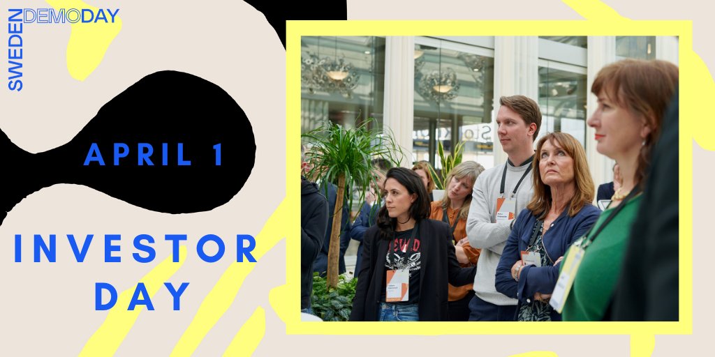 We are super excited to launch our very first Investor Day. Created by, with and for Investors on the topic "the future of funding" at Stockholms most breathtaking place Artipelag. Apply now and get your early bird ticket at bit.ly/2FYXFRa 
 #swedendemoday #investorday