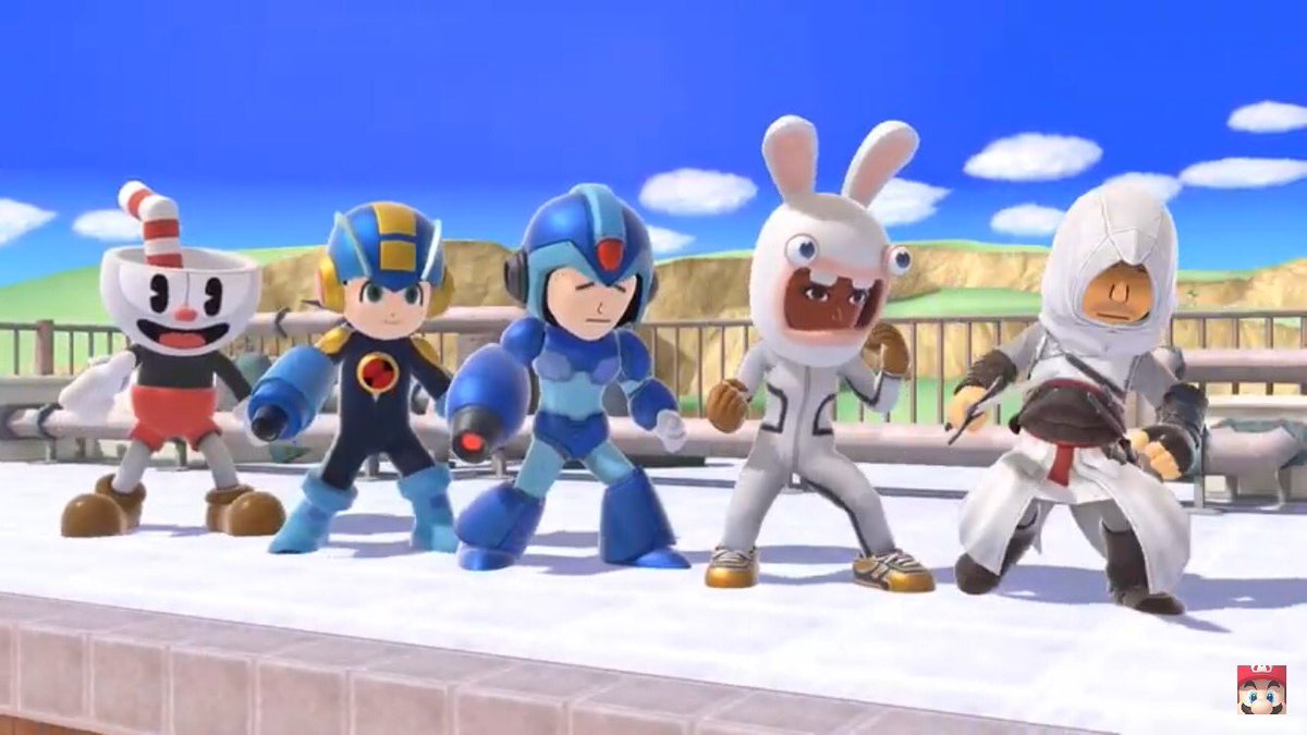 Rabbid4S's tweet photo. Well I got my wish lol
Rabbid didn’t feel like a character that would get in (Rayman would get in first) but I still really wanted to happen
He may not be a fighter but he’s in regardless, which can’t be said for a lot of characters, so I’m happy https://t.co/90us48T32S