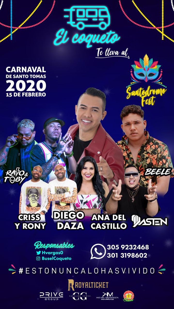 Mariogiraldor's tweet image. Amigos no olviden que el mejor bus pa santoto es el COQUETO para más info @hvargas0