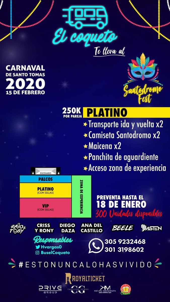 Mariogiraldor's tweet image. Amigos no olviden que el mejor bus pa santoto es el COQUETO para más info @hvargas0