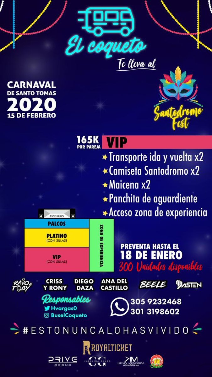 Mariogiraldor's tweet image. Amigos no olviden que el mejor bus pa santoto es el COQUETO para más info @hvargas0