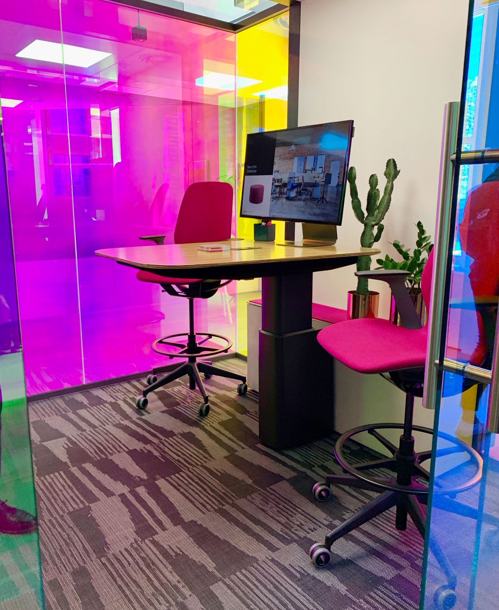 TexasWilson's tweet photo. Here's a #tbt to when we attended #NeoCon2019, looking forward to another visit this year! #texaswilson #officefurniture #steelcase https://t.co/Se5NdHqnWr
