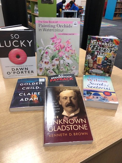 CMBClibraries's tweet photo. More new books available at Hebden Bridge Library this week. Check out your local library & see what they have new in this week!#newbooks #cmbclibraries https://t.co/l1nYupWkYq