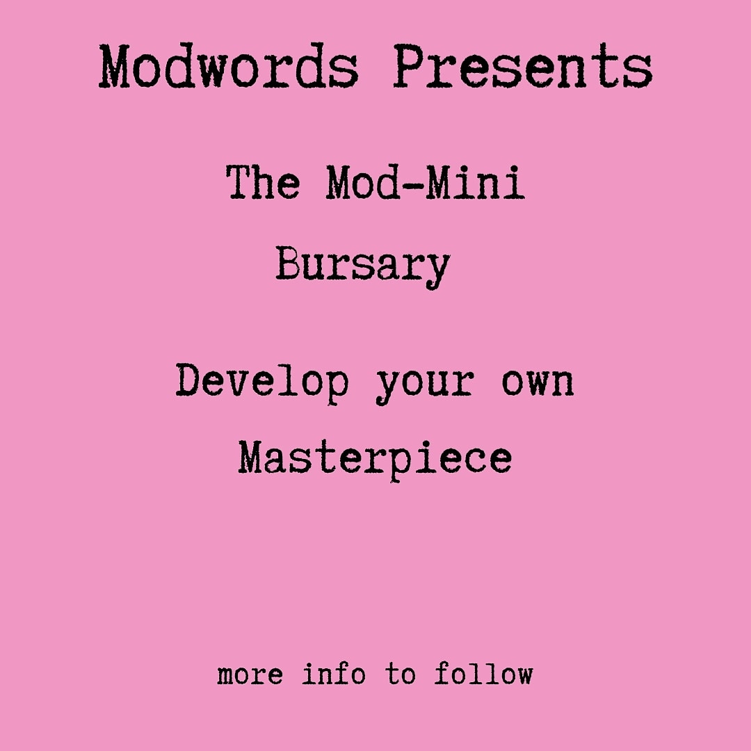 elephantwhale's tweet photo. In association with
Theatre Royal and Waterford City and County Council.

The Mod-Mini Bursary is almost live.

An opportunity to develop a piece from your own beautiful soul, with a beautiful Theatre Space to perform, and a budget of €300. 

 #Modwordsfest 2020

#Modwords https://t.co/G3dZP0xoWM