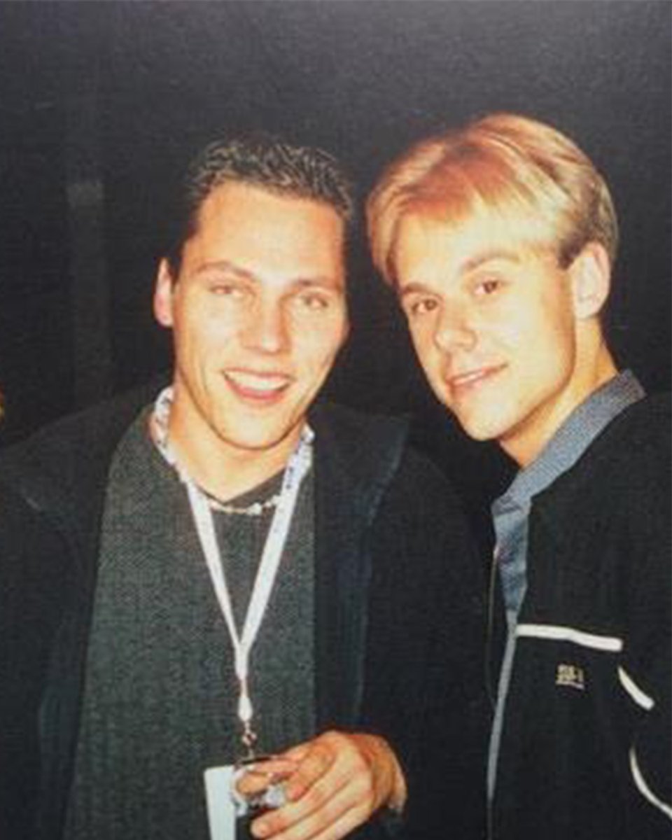 arminvanbuuren's tweet photo. Happy birthday @tiesto! 🎉 https://t.co/DriuIUXRsj