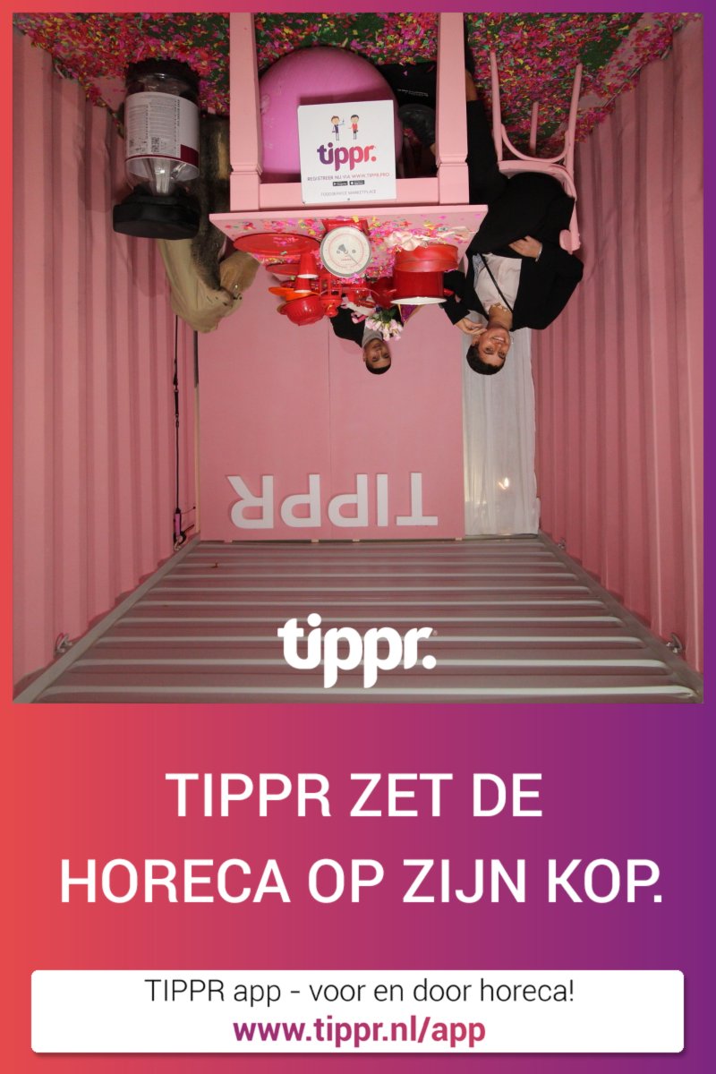 Ik zet de Horeca op z'n kop met #TIPPR tijdens de #Horecava, jij ook? @tippr_nl  #bobbysgin #aycesorbets #thesocialsellingcompany #sharingbox #vebo #brouwerijtroost #ayce