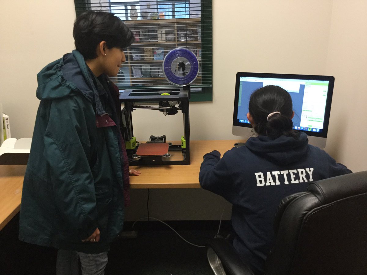 Our Lulzbot is back in action! First up: a student designed radio case! #eastmakers #eastbots